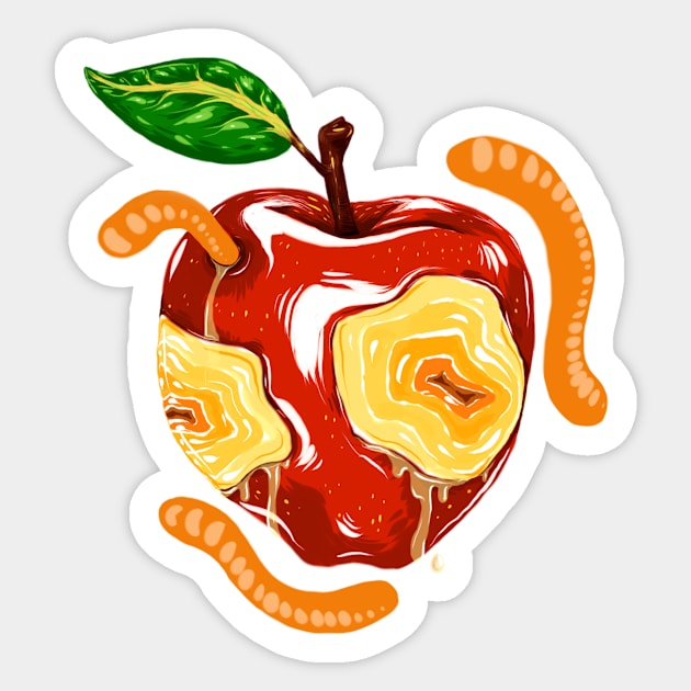 Bad Apple Sticker by Daisesprout